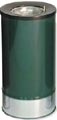 Flip Top Ashtray (Green) - Chrome Band