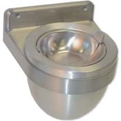 Stainless Steel Cigarete Ashtray / Wall Mounting Smokers Urn