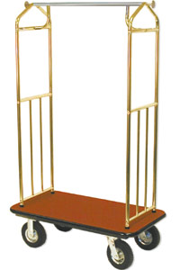 Brass Finish Bellman's Cart - EK780-BRS