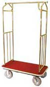 Professional Luggage Carrier - Brass