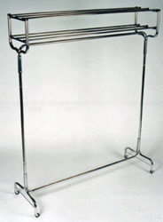 Garment Rack with Double Hat Rack - Model #: CS1074