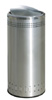 Large Swivel Top Stainless Steel Waste Receptacle