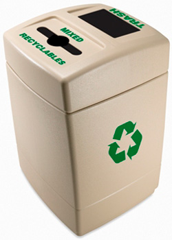 Mixed Recyclables / Trash Combo Recycling Center Mixed Recyclables / Trash Combo Recycling Center