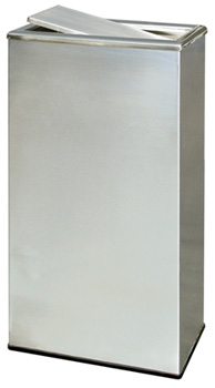 Stainless Steel Trash Can - Rectangular