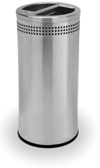 Stainless Steel Recycling Container with Partition Stainless Steel Recycling Container with Partition