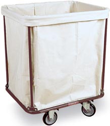 Large Capacity Laundry Hamper Cart with 10 Bushel Bag
