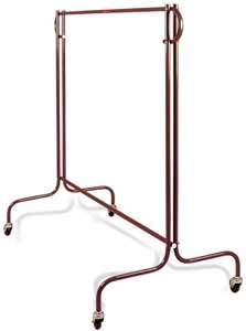 66" Long Single Bar Garment Rack