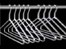 Extra Thick Aluminum Coat Hangers