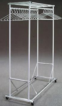 Double Bar Garment Rack / Coat Rack  - Double Bar