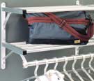 Double Shelf Coat & Hat Rack (2 Shelves)