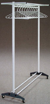 Aluminum Wardrobe Racks with Wheels