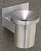 Funnel Top Wall Mounted Ashtray - Cigarette Ashtray
