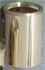 Round Wall Waste Receptacles - Satin Brass