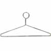Closed Loop Hanger with Skirt Clips (Chrome Plated