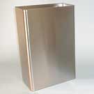Stainless Steel Wall Mounted Trash Receptacles