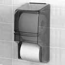 2 Roll Wall Mounted Toilet Paper Dispenser
