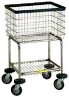 Ergonomic Laundry Cart / Wire Laundry Basket