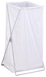 Stationary Wire Laundry Hamper