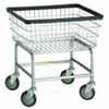 Wire Laundry Cart / Basket - with Casters