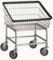 Front Loading Wire Laundry Hamper Cart - 2.5 Bushel Front Loading Wire Laundry Hamper Cart - 2.5 Bushel