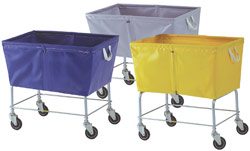 Elevated Laundry Hamper Carts - Large Capacity - Cloth Liner 463 464 466