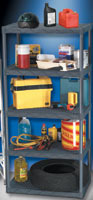 Heavy Duty Plastic Shelving
