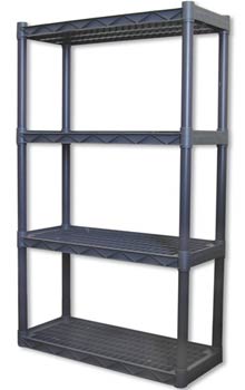 Durrable Plastic Shelving