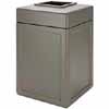Square Outdoor Trash Receptacles