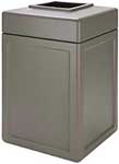 Plastic Garbage Can - 38 Gallons