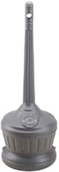 Smokers Outpost Cigarette Butt Receptacle - Gray - SMOP-ENT-GRY