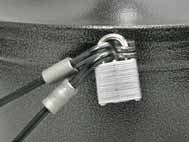 Closeup of Lock and Chain for the Smokers Oasis Closeup of Lock and Chain for the Smokers Oasis