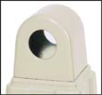 Plastic Rounded Top with Two Openings