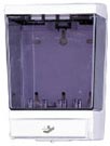 Clear Wall Mounted Soap Disepnser with Adjustable Valve