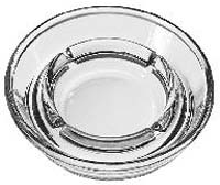 6.5" Diameter Glass Ashtray