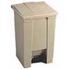 Plastic Step-On Waste Receptacle / Trash Can