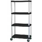 Rubbermaid Mobile Shelving Cart