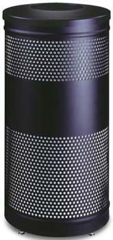 25 Gallon Perforated Waste Receptacle (Charcoal)