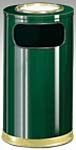 Green Waste Receptacle with Ashtray Top UNRSO16SU10G