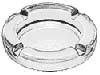 Circular Glass Table Ashtray