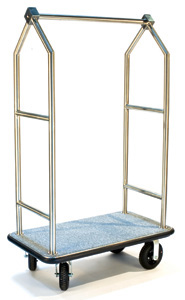 Stainless Steel Bellman's Cart